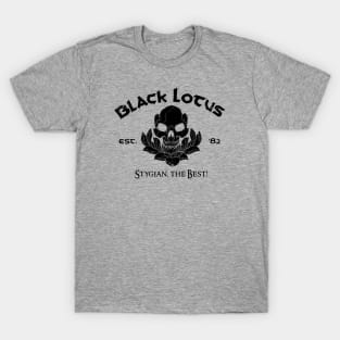 Black Lotus (Black) T-Shirt